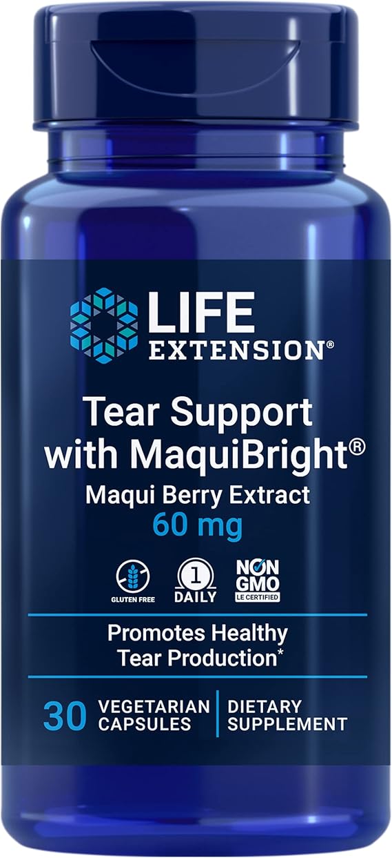 Tear Support With MaquiBright 60 mg 30 Vegetarian Capsules