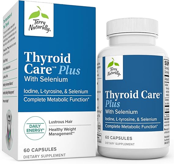 Thyroid Care Plus with Selenium Metabolic Function 60 Caps