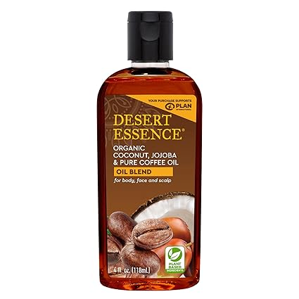 Desert Essence COCONUT JOJOBA COFFEE OIL 4 Liquid
