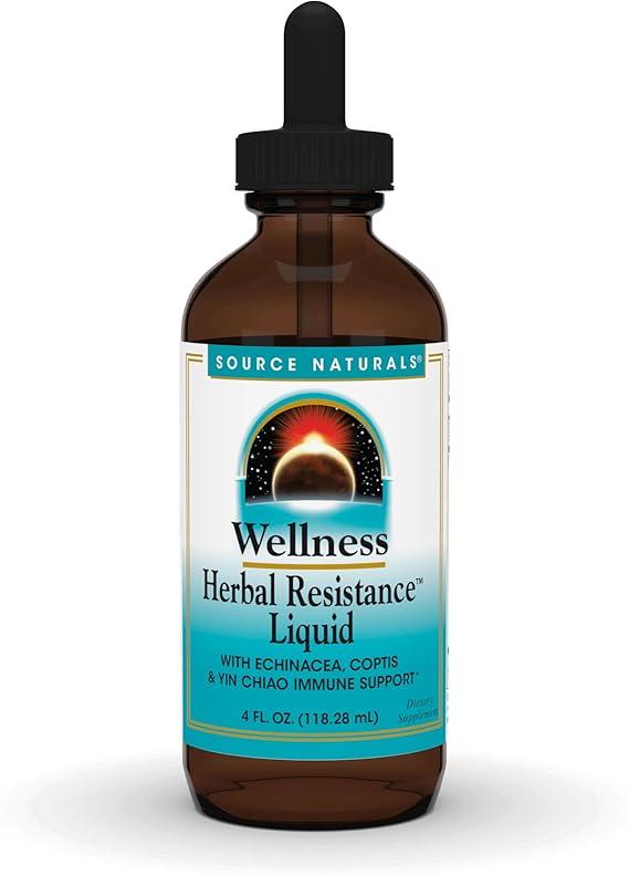 SOURCE NATURALS WELLNESS HERBAL RESIST 4OZ ALCFR