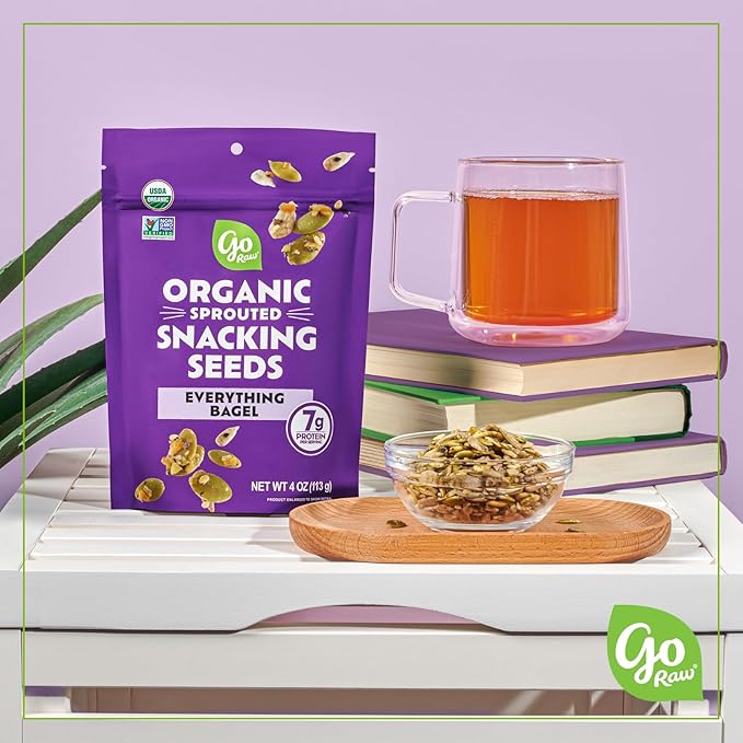 GO RAW Everything Bagel 4 OZ