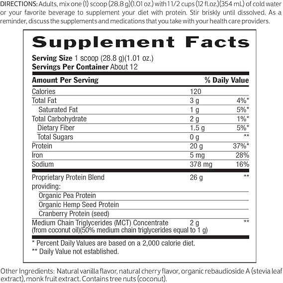 Biochem VEGAN PROTEIN VANILLA 12.2 Powder