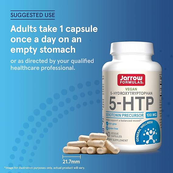 5-HTP 100 mg 60 Veggie Capsules