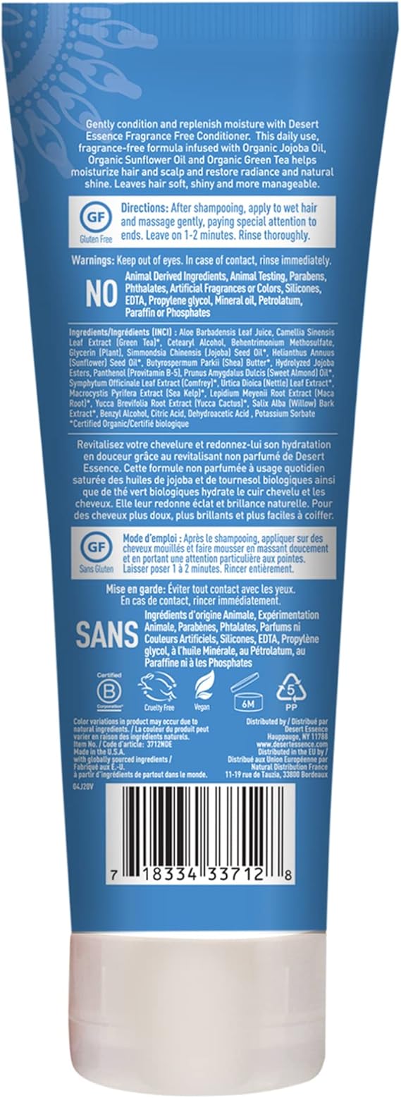 Desert Essence ACONDICIONADOR SIN FRAGANCIA 8 Líquido