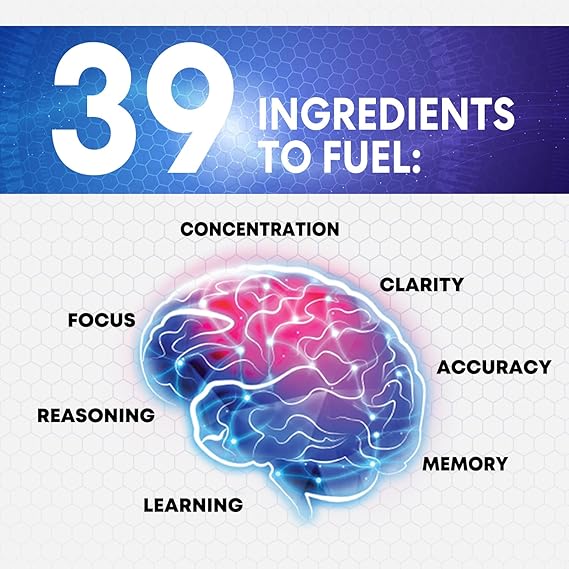 Memory & Focus Brain Support 60 Capsules