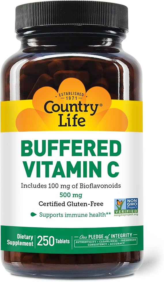 Country Life BUFFERED VITAMIN C 500MG 100 Tablet