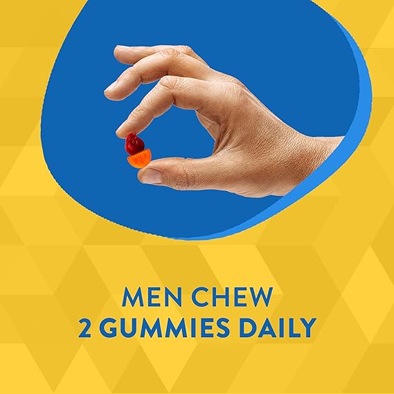 Natures Way Alive Zero Sugar Men's Gummy Multivitamin