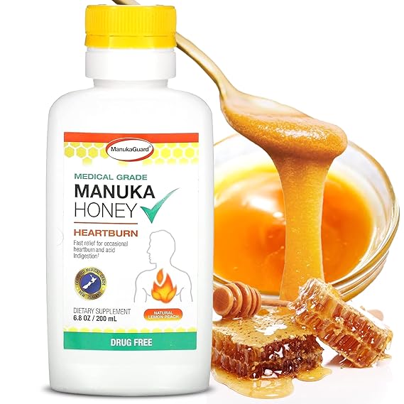 Medical Grade Manuka Honey Heartburn 6.8 fl oz