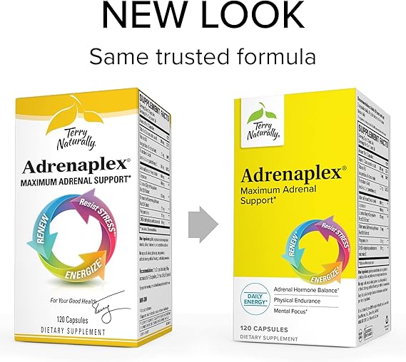 Terry Naturally Adrenaplex Maximum Adrenal Support 120 Capsules