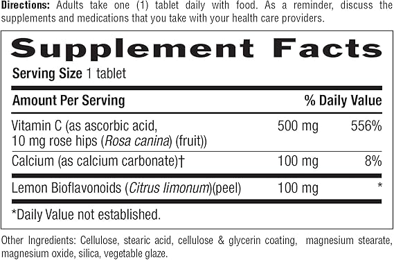 Country Life BUFFERED VITAMIN C 500MG 100 Tablet