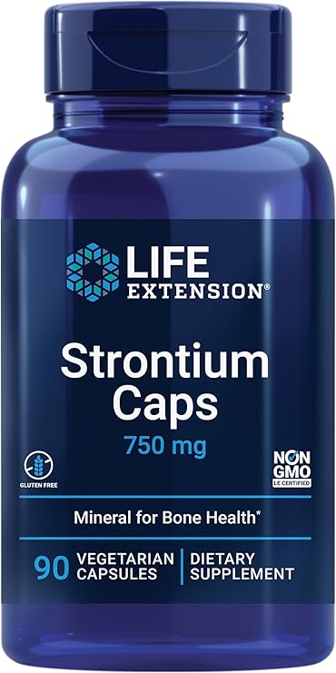 Life Extension Strontium Caps 750 mg