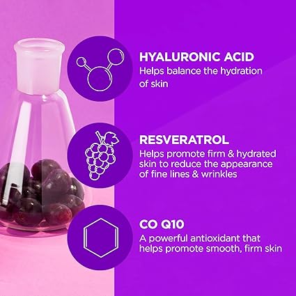 Crema reafirmante y efecto lifting de ácido hialurónico y DMAE de Andalou Naturals
