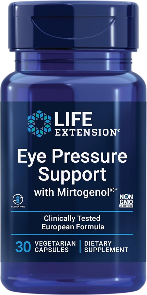 Eye Pressure Support With Mirtogenol