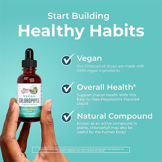 Mary Ruth's Vegan Liquid Chlorophyll Drops (2 oz)
