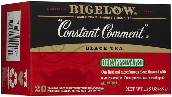 Bigelow Tea Constant Comment Black Tea Decaffeinted