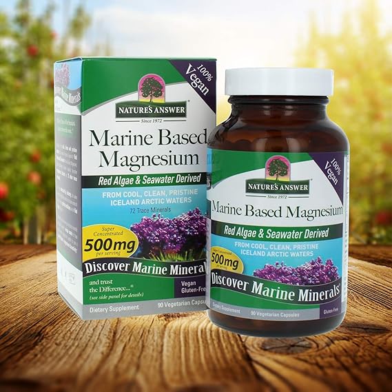 Nature's Answer Marine Based Magnesium Red Algae & Sea Water 500 mg 16 fl oz