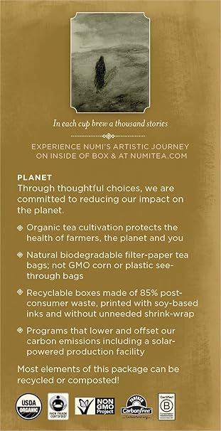 NUMI TEAS Dry Desert Lime Teasan 18 BAG