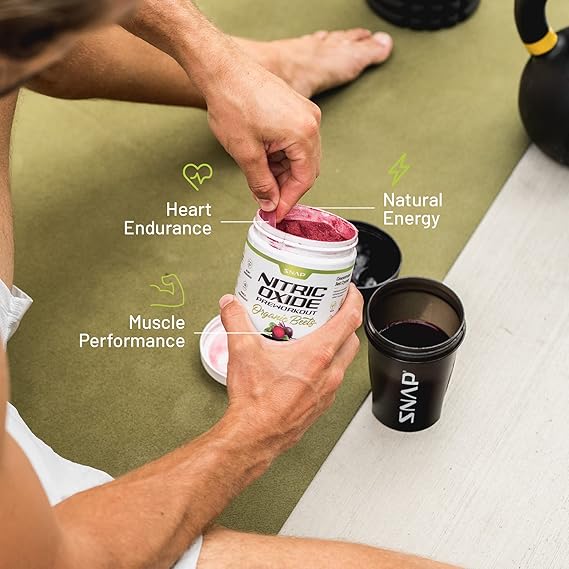 SNAP SUPPLEMENTS NITRIC OXIDE PREWORKOUT 250GM