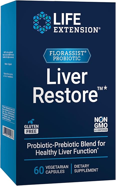 Liver Restore Florassist 60 Vegetarian Capsules