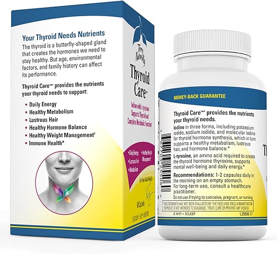Thyroid Care Supports Thyroid and Metabolic Function 60 Capsules