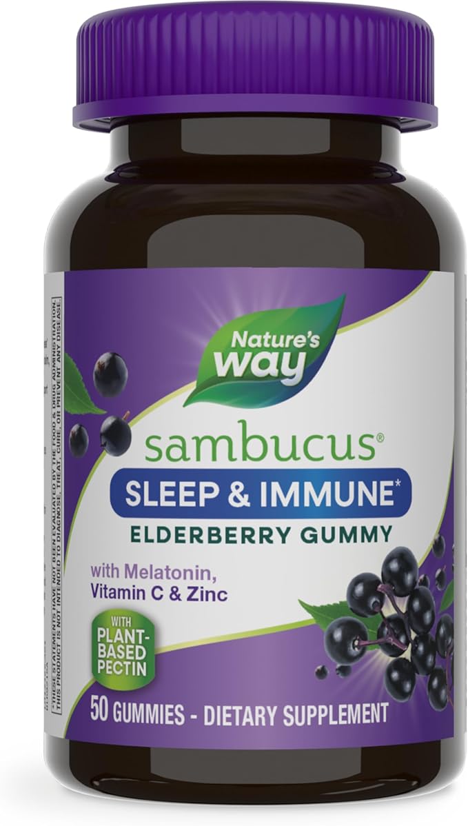 Nature's Way Sambucus™ Sleep + Immune 50 Gummies