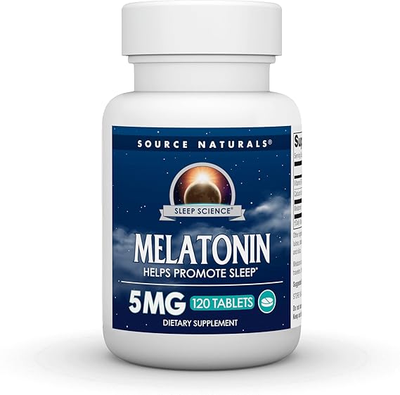 SOURCE NATURALS SLEEP SCIENCE MELATONIN 5MG TAB 120T