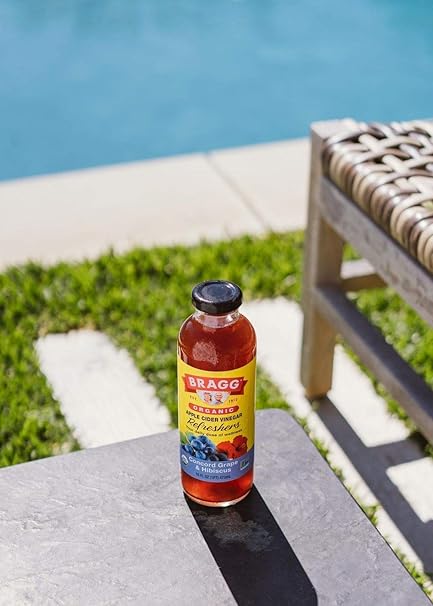 BRAGG Conord Grape, Hibiscus Refreshers 16 OZ