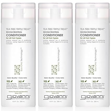 Giovanni Tea Tree Triple Treat Invigorating Conditioner For All Hair Types