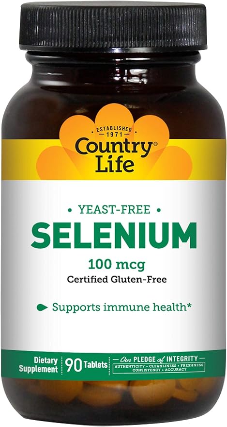 Country Life SELENIUM 100MCG 90 Tablet