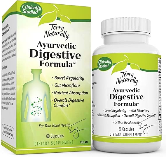 Terry Naturally Ayurvedic Digestive Formula 60 Capsules