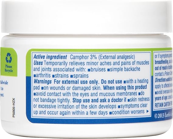 EARTHS CARE MUSCLE & JOINT RUB WITH ARNICA MONTANA 2.5 OZ