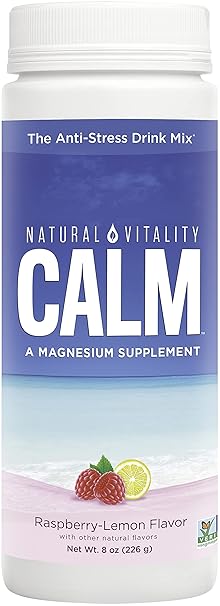 Calm NATURAL CALM RASPBERRY LEMON 8oz