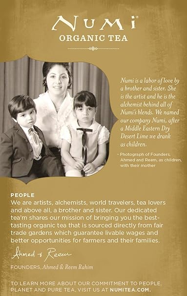 NUMI TEAS Dry Desert Lime Teasan 18 BAG