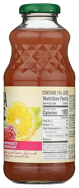 SANTA CRUZ ORGANIC Lemondade Rasberry 16 OZ