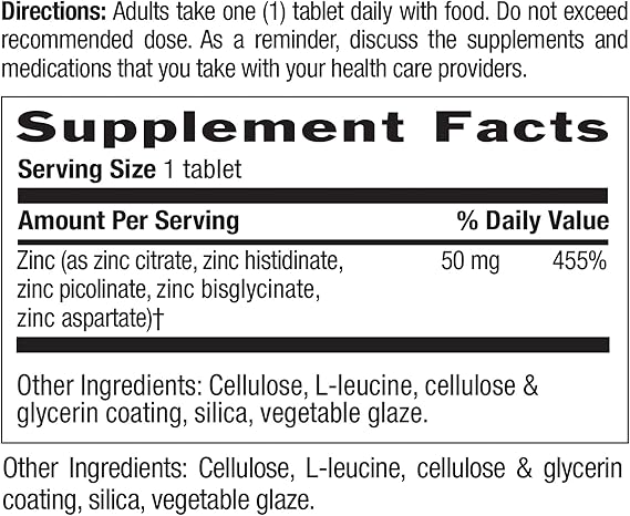 Country Life ZINC 50MG 90 Tablet