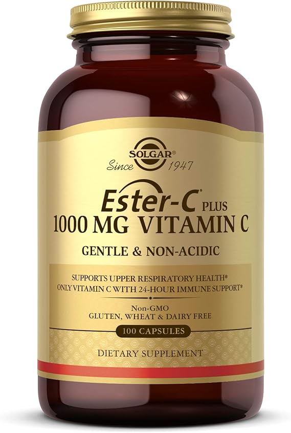 Solgar Ester-C® Plus 1000 mg Vitamin C Capsules 100cap