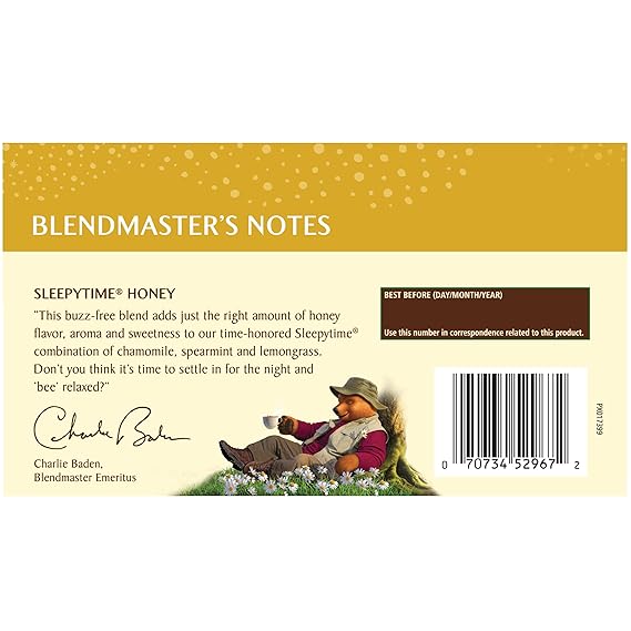 Sleepytime Honey Herbal Tea