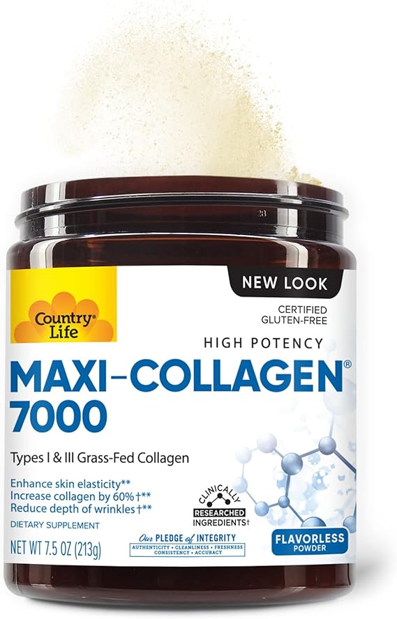 Country Life MAXI-COLLAGEN 7000 7.5 Powder