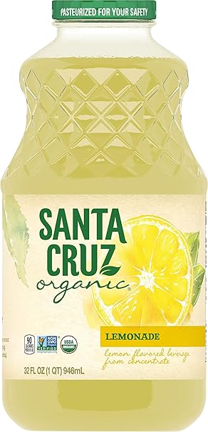 SANTA CRUZ ORGANIC Lemonade 32 OZ