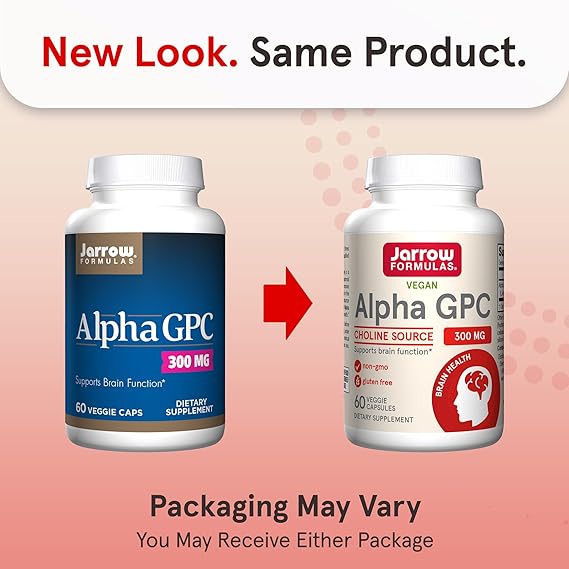 Alpha GPC Fuente de colina 300 mg 60 cápsulas vegetales