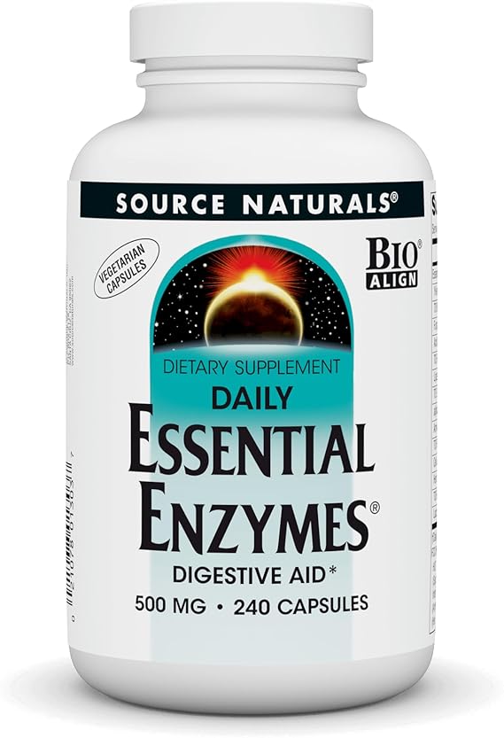 SOURCE NATURALSESSENTIAL ENZYMES 500MG 240C