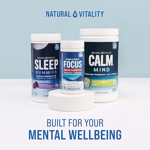 CALM NATURAL VITALITY FOCUS MAGNESIUM L-THREONATE