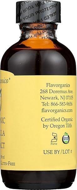 FLAVORGANICS Vanilla 4 OZ