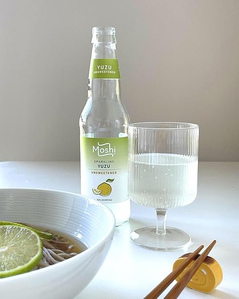 MOSHI Unsweetened Yuzu Seltzer 12/12 OZ