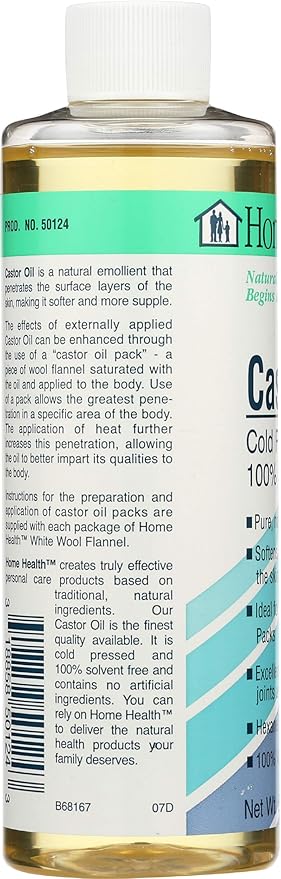Solgar Organic Castor Oil 8 fl. oz.