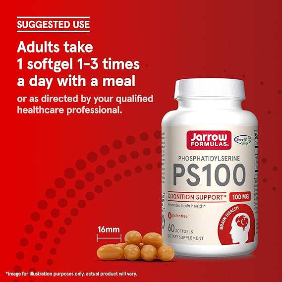 Jarrow Formulas PS100 100 mg 60 Soft Gels