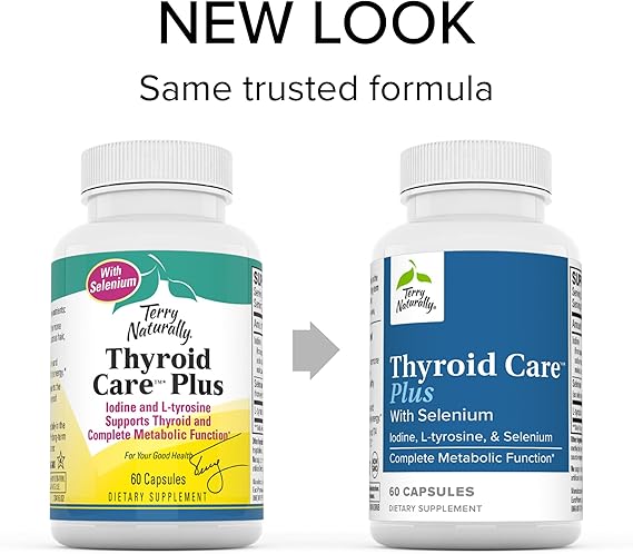 Thyroid Care Plus with Selenium Metabolic Function 60 Caps