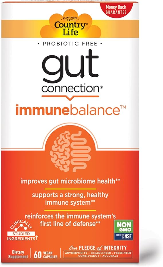 Country Life GUT CONNECTION IMMUNE 60 Capsule