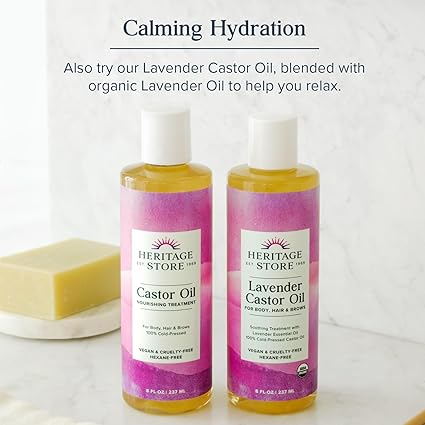 Heritage Store Castor Oil 32floz