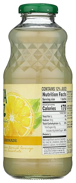 SANTA CRUZ ORGANIC Lemonade 16 OZ